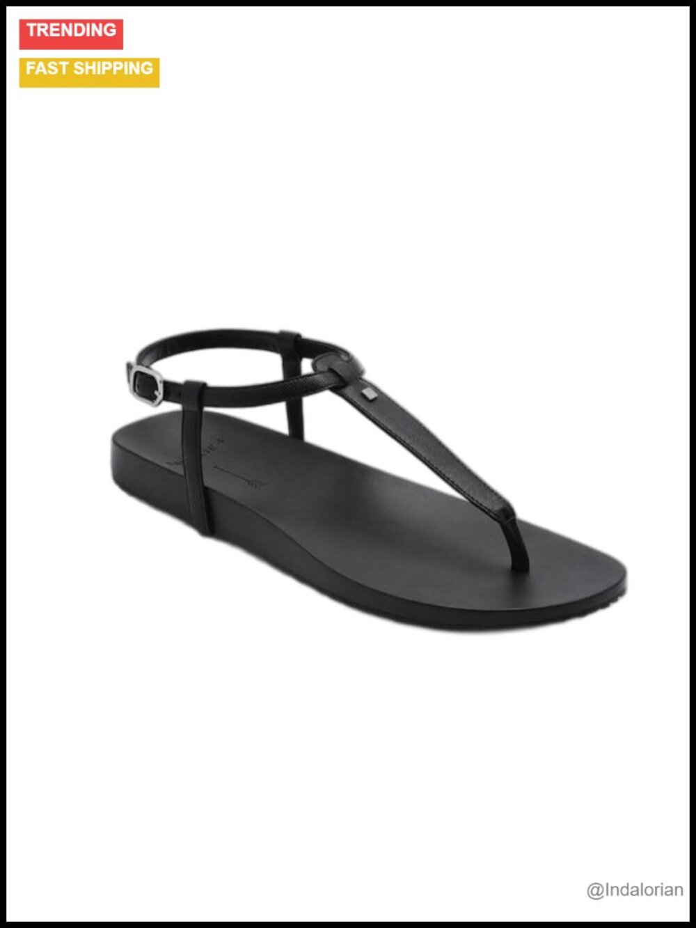 Waterproof Leather Slide Sandal with Podiatrist-Designed Footbed and Strappy